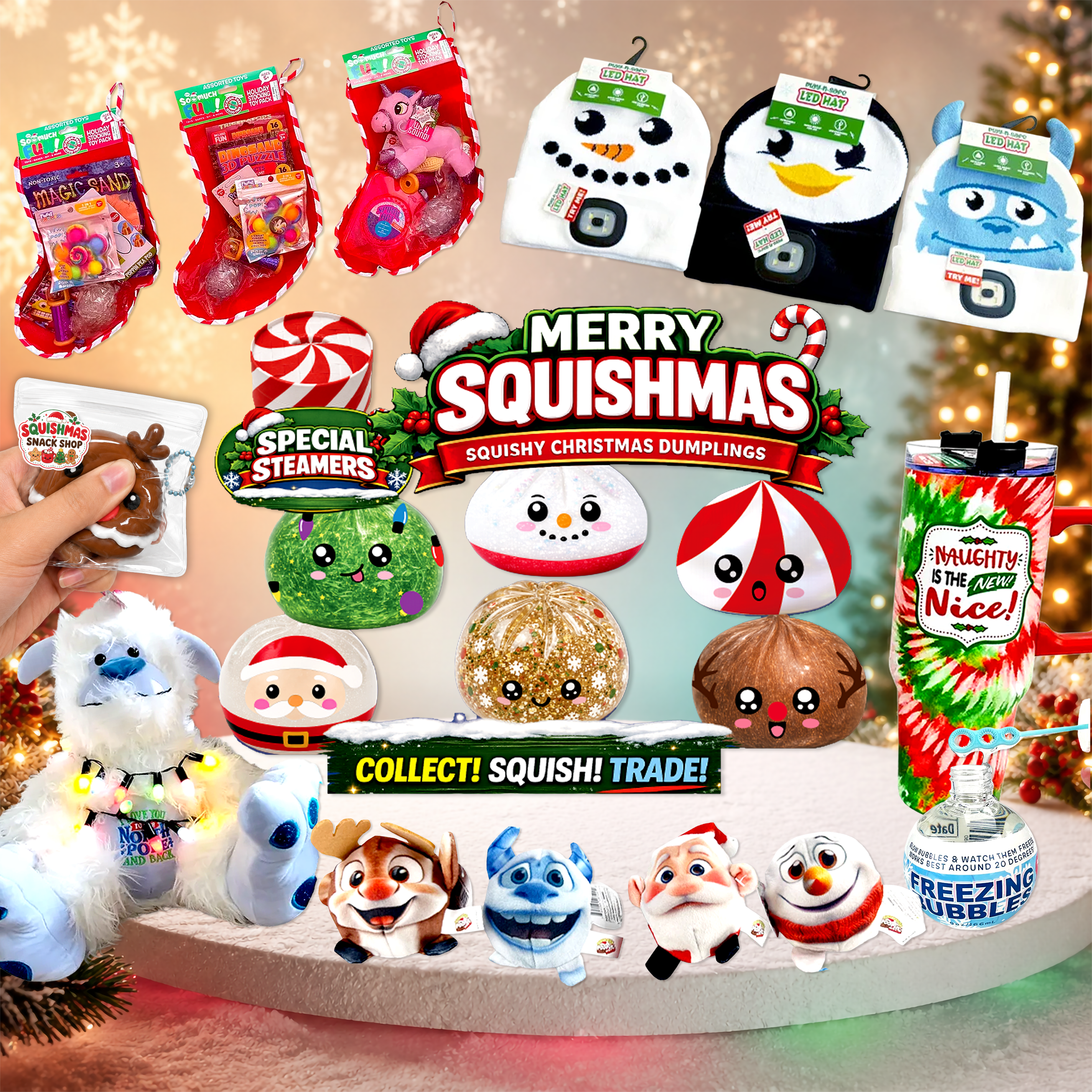 Christmas Squish | Festive | Winter Holiday Items
