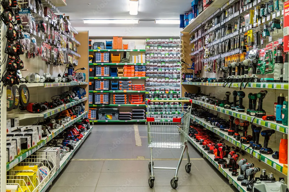 HARDWARE STORES | FLOOR DISPLAYS - NOVELTY INC WHOLESALE