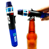 Torch Stick Lighter with Bottle Opener  - 12 Pieces Per Retail Ready Display 22226 TORCH BLUE