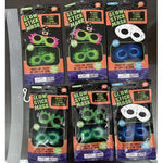 Glow in The Dark Halloween Mask and Glowstick - 6 Pieces Per Pack 24776 KIPP BROTHERS