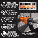 Car Charger DC Dual Port USB / USB-C with Flashlight - 6 Pieces Per Retail Ready Display 23693MND ROUGHNECK