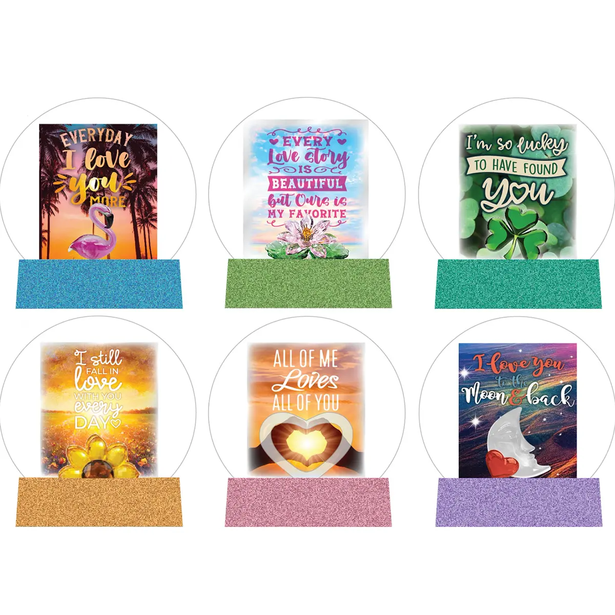 Glass Globe Keepsake - 6 Pieces Per Retail Ready Display 23741 NOVELTY INC
