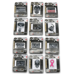 Patriotic Tac Gear Magnetic Metal Decal Stickers 12 Pieces Per Retail Ready Display 23757 TAC GEAR