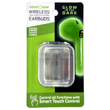 Wireless Earbuds Glow in The Dark with Case - 6 Pieces Per Retail Ready Display 23778 GADGET GEAR