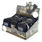 Patriotic Metal Flip Torch Lighter with MOLLE Case - 12 Pieces Per Retail Ready Display 23833 TAC GEAR