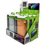 Wireless Speaker Transparent with LED Lights - 6 Pieces Per Retail Ready Display 23874 NOVELTY INC