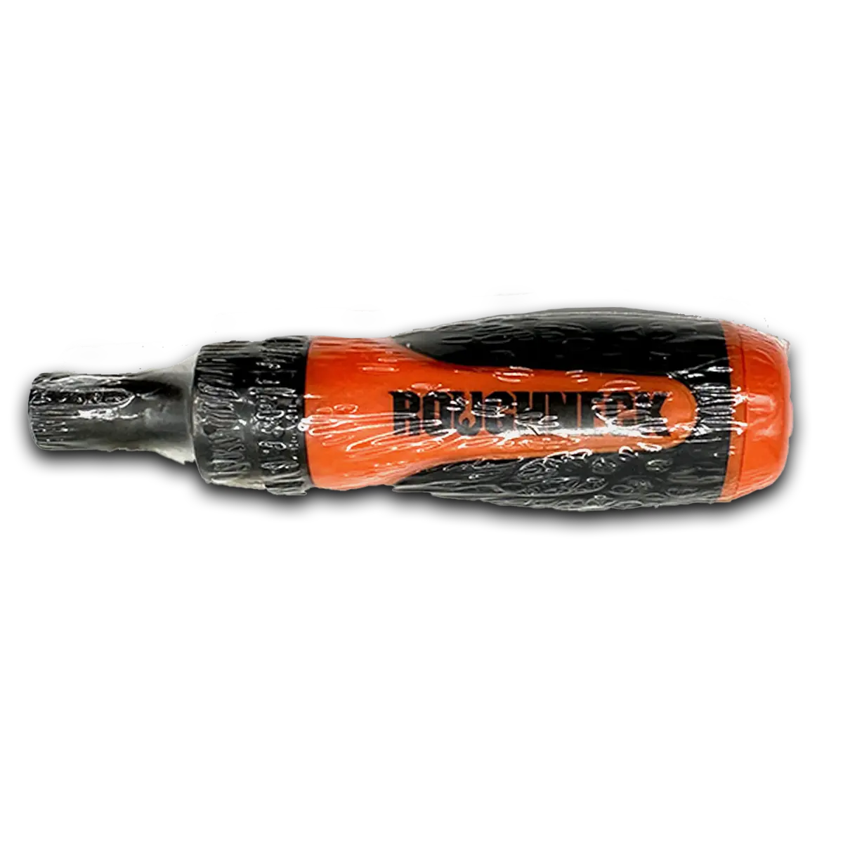 Ratcheting Screwdriver with Multi-Head Options - 6 Pieces Per Retail Ready Display 23975 ROUGHNECK
