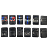 Patriotic Metal Tac Gear Flip Torch Lighter - 12 Pieces Per Retail Ready Display 24105 TORCH BLUE