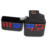 Patriotic Metal Tac Gear Flip Torch Lighter - 12 Pieces Per Retail Ready Display 24105 TORCH BLUE