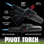 Pivot Head Torch Stick Lighter - 12 Pieces Per Retail Ready Display 24344 SMOKEZILLA