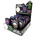 Metal Glow in The Dark Flip Torch Lighter - 12 Pieces Per Retail Ready Display 24370 SMOKEZILLA