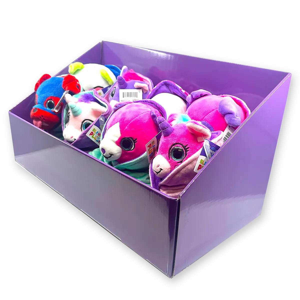 Wholesale Kids Blanket Plush - 8 Pieces Per Display 24395 KIPP BROTHERS