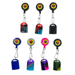 Silicone Lighter Holder with Retractable Cord  - 24 Pieces Per Retail Ready Display 24429 SMOKEZILLA