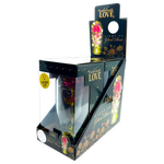 Jumbo Rose Glass Keepsake - 2 Pieces Per Retail Ready Display 24546 KIPP BROTHERS