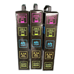 Charging Cable Carbon Fiber USB to Lightning 4FT 2.1 Amp - 3 Pieces Per Pack 24565 CAR VIBEZ