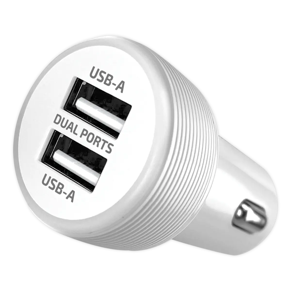 Car Charger Dual USB Ports with USB to USB-C Charging Cable Set 2.4 Amp - 3 Pieces Per Pack 24626 GADGET GEAR