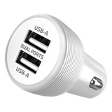 Car Charger Dual USB Ports with USB to USB-C Charging Cable Set 2.4 Amp - 3 Pieces Per Pack 24626 GADGET GEAR