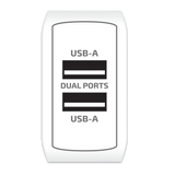 AC Wall Charger with Dual USB Port 2.4 Amp - 3 Pieces Per Pack 24629 GADGET GEAR
