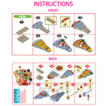 Micro Block Fast Food Set - 12 Pieces Per Retail Ready Display 24705 KIPP BROTHERS