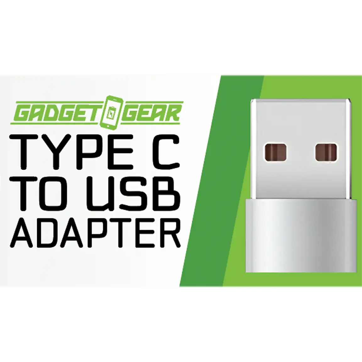 Charging Adapter USB-C to USB Converter - 6 Pieces Per Retail Ready Display 25786 GADGET GEAR