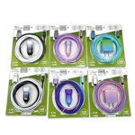 AC Wall and Car Charger Dual USB / USB-C Ports with USB-C and Lightning Charging Cable Assortment - 6 Pieces Per Retail Ready Display 24837 GADGET GEAR