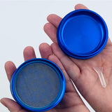 Grinder de metal de 4 piezas 63 mm - 6 unidades por expositor listo para la venta minorista 24865GPBLUE