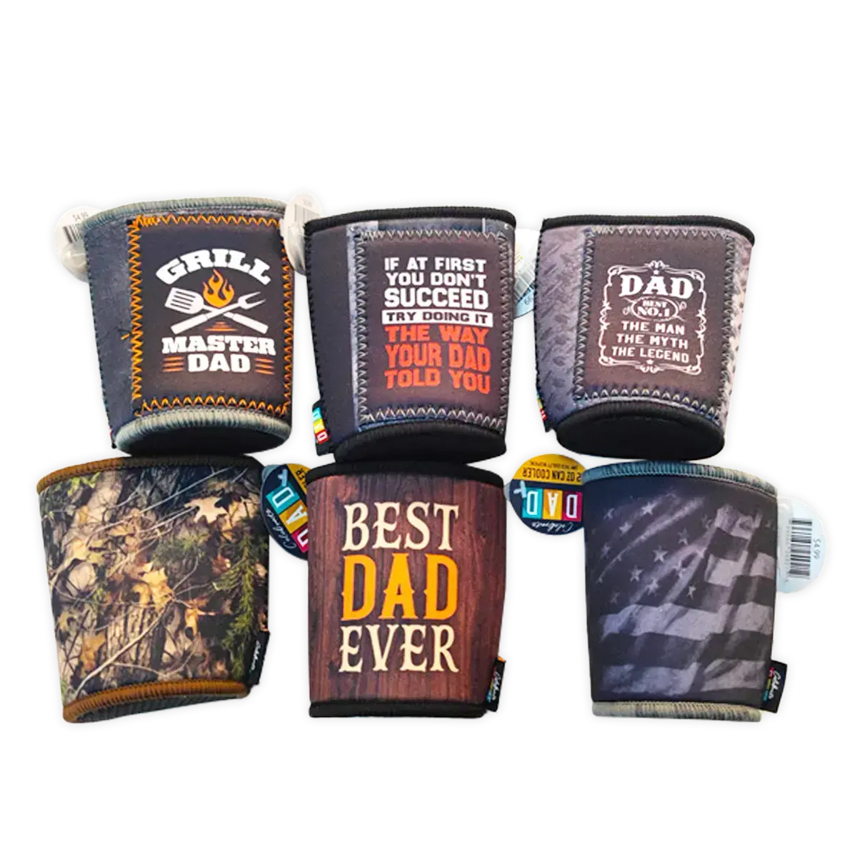 Father's Day Can Cooler - 6 Pieces Per Pack 24789C KIPP BROTHERS