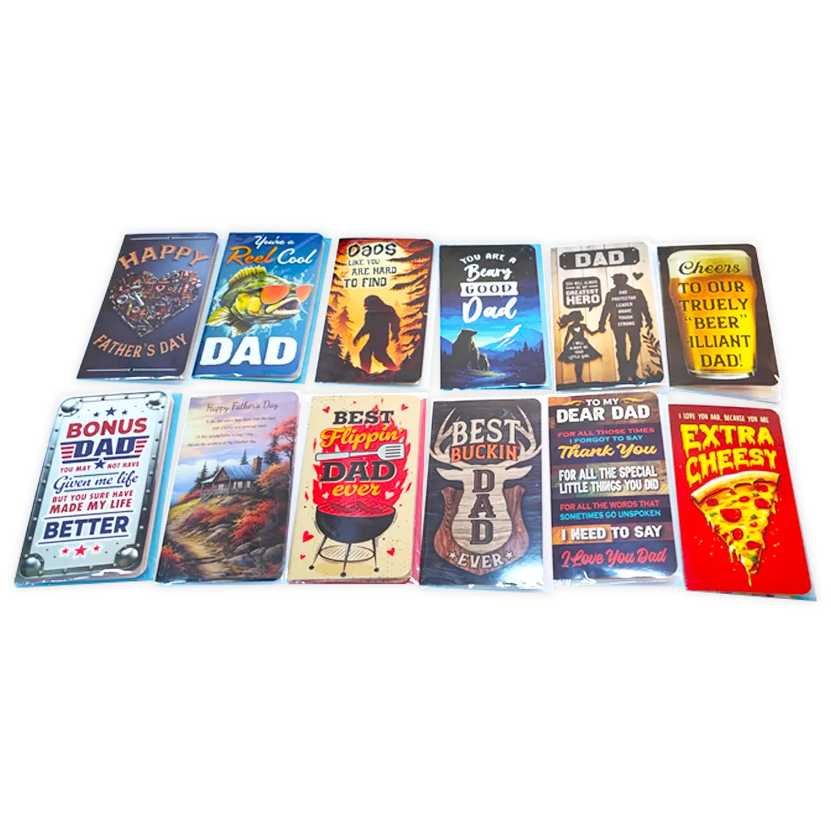 Father's Day Assorted Floor Display - 71 Pieces Per Retail Ready Display 88533 KIPP BROTHERS