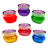 Fun Doh Glitter Slime - 6 Pieces Per Retail Ready Display 25034