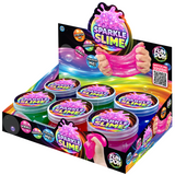 Fun Doh Glitter Slime - 6 Pieces Per Retail Ready Display 25034