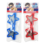 Patriotic Kids Star Sunglasses - 12 Pieces Per Retail Ready Display 25077 KIPP BROTHERS