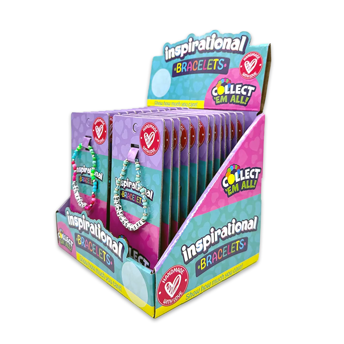 Friendship Inspirational Bead Bracelet - 24 Pieces Per Retail Ready Display 25081 KIPP BROTHERS