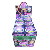 Fun Doh Squish and Squeeze Slow Release Squishy Fun Cube Toy - 12 Pieces Per Retail Ready Display 25082