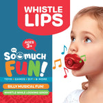 Red Whistle Lips - 48 Per Retail Ready Display 25128 KIPP BROTHERS