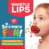 Red Whistle Lips - 48 Per Retail Ready Display 25128 KIPP BROTHERS