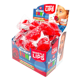 Red Whistle Lips - 48 Per Retail Ready Display 25128 KIPP BROTHERS