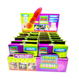 Fidget Space Worm Toy - 12 Pieces Per Retail Ready Display 25246 KIPP BROTHERS
