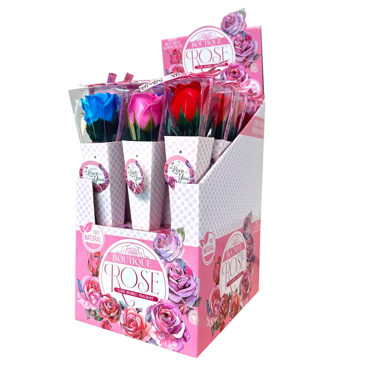 Boutique Soap Rose Keepsake - 12 Pieces Per Retail Ready Display 25250 KIPP BROTHERS