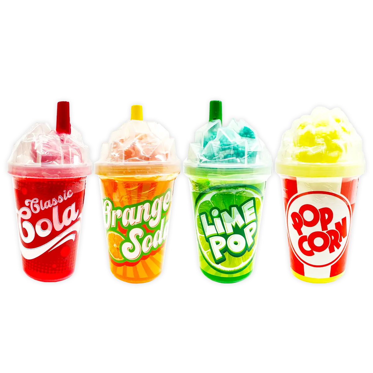 Fun Doh Slush and Popcorn Slime - 12 Pieces Per Retail Ready Display 25260 KIPP BROTHERS