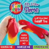 Fun Doh XXL 3-Color Slime - 12 Pieces Per Retail Ready Display 25261 KIPP BROTHERS
