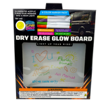 Dry Erase Window Glow Board with Markers - 6 Pieces Per Retail Ready Display 25274 CAR VIBEZ