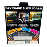 Dry Erase Window Glow Board with Markers - 6 Pieces Per Retail Ready Display 25274 CAR VIBEZ