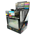 Dry Erase Window Glow Board with Markers - 6 Pieces Per Retail Ready Display 25274 CAR VIBEZ