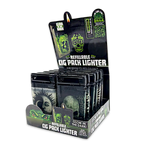GID Cigarette Pack Thin Lighter - 12 Pieces Per Retail Ready Display 25284 SMOKEZILLA