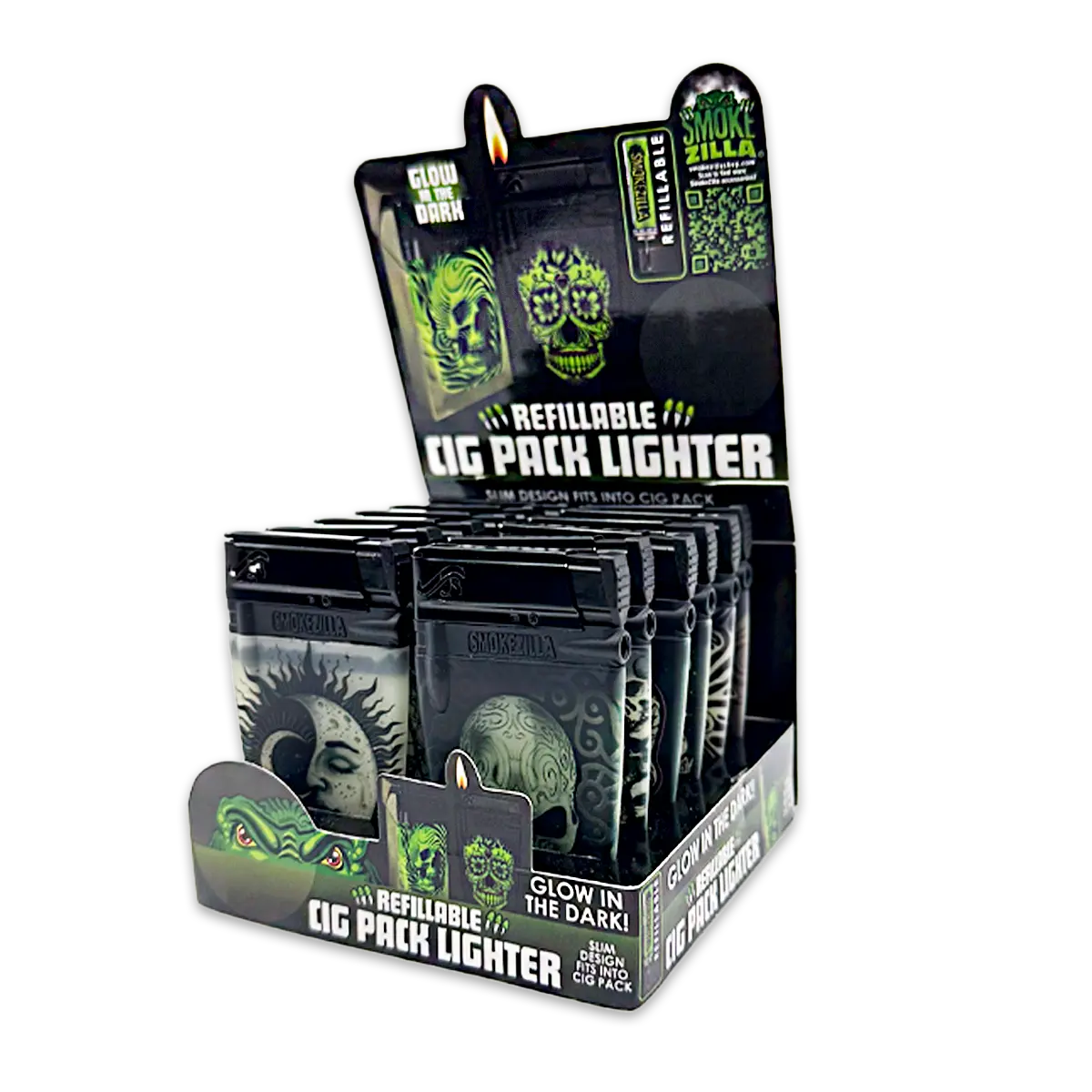 Smokezilla Curated Best Sellers Smoking Accessories Floor Display 88677 NOVELTY INC