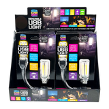 Bendable USB Touch Vintage Lantern Light - 6 Pieces Per Display 25304 CAR VIBEZ