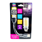 Bendable USB Touch Vintage Lantern Light - 6 Pieces Per Display 25304 CAR VIBEZ