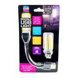 Bendable USB Touch Vintage Lantern Light - 6 Pieces Per Display 25304 CAR VIBEZ