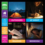 Bendable USB Touch Vintage Lantern Light - 6 Pieces Per Display 25304 CAR VIBEZ