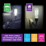 Bendable USB Touch Vintage Lantern Light - 6 Pieces Per Display 25304 CAR VIBEZ